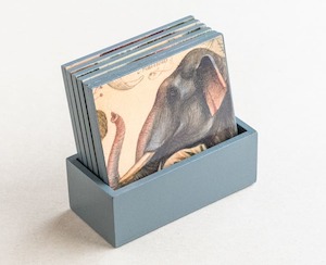 coaster set - animals - bomo - Creative Stuff