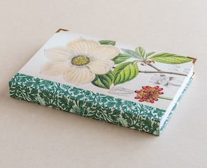 A5 jotter - flower - white - Creative Stuff