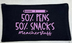 50% Pens 50% Snacks