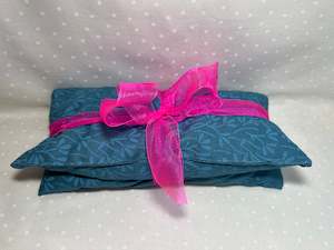 Gift: Wheat Bag 500g - Blue flowers