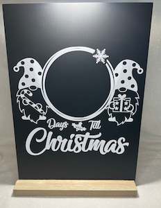 Christmas Countdown Board - Gnome