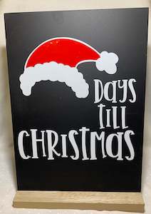 Gift: Christmas Countdown Board - Santa