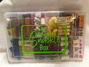 Gift: Large Lolly Snackle Box - Fishing /Empty