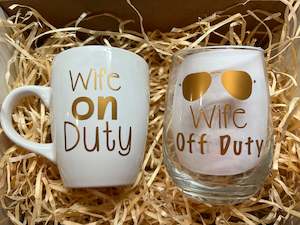 Wife on & off duty