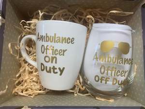 Ambulance officer on & off duty