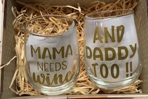 Gift: Muma needs wine & Daddy too !