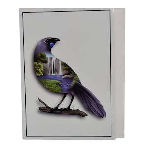 Sophie Blokker Greeting Card - New Zealand Kokako