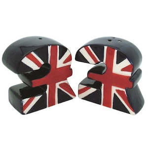 UK Pound Salt & Pepper Set