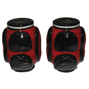 Golf Bag Salt & Pepper Set - Red