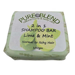 2N1 Shampoo Bar - Lime & Mint