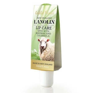 Lanolin Lip Care SPF15 with Beeswax and Calendula 12ml