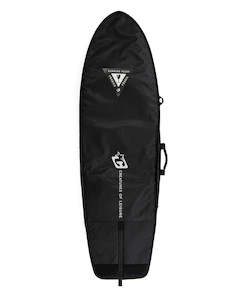 Diamondtech Boardbags: FISH DOUBLE DT2.0 : BLACK SILVER