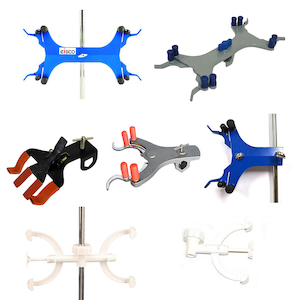 Burettes: BURETTE CLAMPS: Metal, Polypropylene