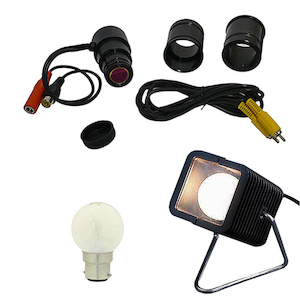 MICROSCOPE [Accessories]: Digital eyepiece, Camera-PC video, Lamp