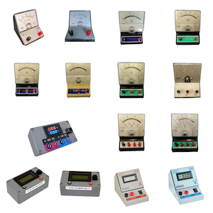 Physics: BENCH METERS [Electrical]: Analogue, Digital (single-double-triple range)