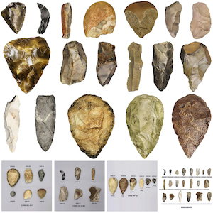 ROCK TOOLS [Fossil Hominids]: Variety