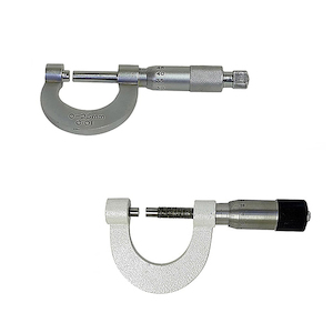 MICROMETER SCREW GAUGE: Stainless steel, Large demo