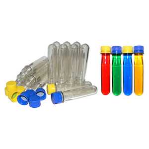 SCIENCE GIZMOS: Test tubes crash proof (28mm o.d x 140mm long x 40ml)