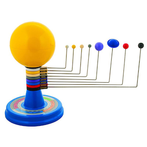 SOLAR SYSTEM MODEL [Orbit Orrery]: Sun with 8x planets