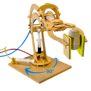 SCIENCE GIZMOS: Hydraulic robotic arm