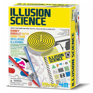 SCIENCE GIZMOS: Illusion science pack (3-D games, tricks and art)