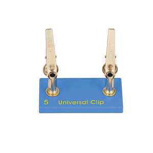 UNIVERSAL CLIP [BEK]: Base 30mm x 60mm, Sockets 4mm