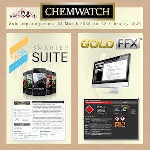 CHEMWATCH 2025: GoldFFX Chemical Management System and ‘Smarter Suite’ Mobil…