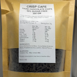 Crisp Chocolate Dark Chips 300g