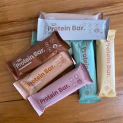 Cafe: Box of Assorted 8, Nothing Naughty Assorted Protein Bars