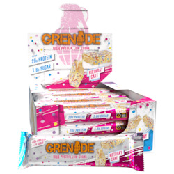 Cafe: GRENADE Birthday Cake Protein Bar