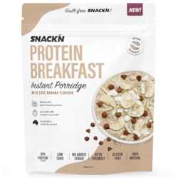 Snack'n Protein Instant Porridge Milk Choc Banana Flavour - 450g