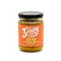 Cafe: Glam Food Curried Bean Relish 235gm