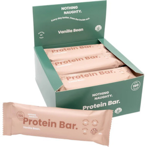 Box of 12, Nothing Naughty Vanilla Bean Protein Bar