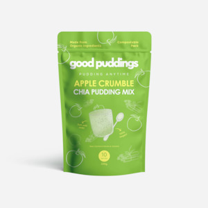 Good Puddings Apple Crumble Chia Pudding Mix