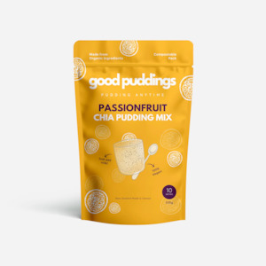 Cafe: Good Puddings Passionfruit Chia Pudding Mix