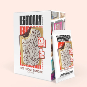 Box of 10 Legendary Hot Fudge Sundae Protein Pastry