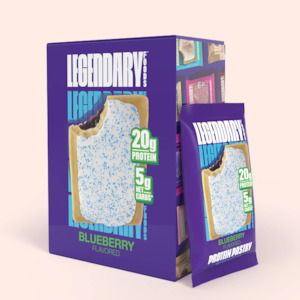 Box of 10 Legendary BlueBerry Protein Pastry