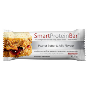 Box of 12 Smart Protein Bar Peanut Butter Jelly