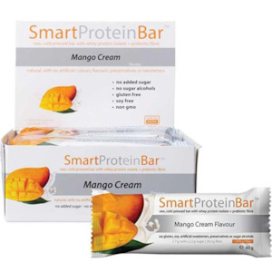 Box of 12 Smart Protein Bar Mango Cream