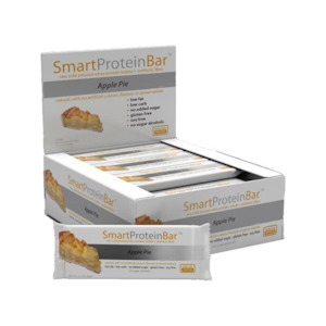 Box of 12 Smart Protein Bar Apple Pie