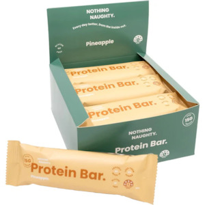 Box of 12, Nothing Naughty Pineapple Protein Bar