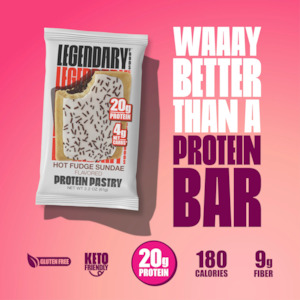 Legendary Hot Fudge Sundae Protein Pastry