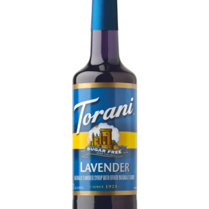 Torani Sugar Free Syrup 750ml Lavender