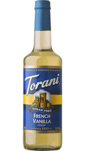 Cafe: Torani Sugar Free Syrup French Vanilla 375ml