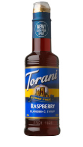 Torani Sugar Free Syrup Raspberry 375ml