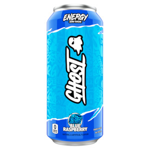 Ghost Energy Zero Sugar 500ml Blue Raspberry