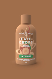 VitalZing Cafe Drops Hazelnut