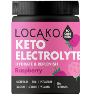 Locako Keto Electrolytes Raspberry