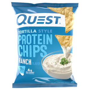 Ranch Tortilla Style Quest Protein Chips