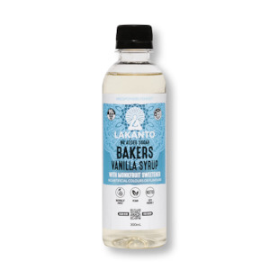 Lakanto Bakers Vanilla Syrup 99% Sugar Free 300ml